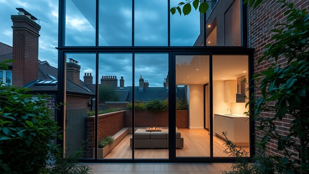 Glass Extension Walls Aylesbury